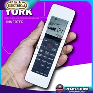 York Aircond Remote Control For (0010401314T) YWM5J1OAAS-WWYWM5J13AAS-W YWM5J30AAS-W YWM3F10CAS-W YW