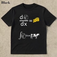 Math Cow Milk Cheese Equation Summer Short Sleeve T Shirt