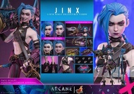 全新現貨 Hottoys hot toys 1/6 Jinx Arcane 吉茵珂絲 可動人偶 英雄聯盟：奧術 TMS137 
