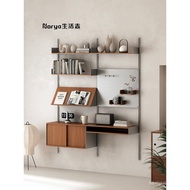 Vitsoe606 Shelf Wall Hole Board Storage Rack Small Apartment Solid Wood Multi-Laminate Wall Track Bo