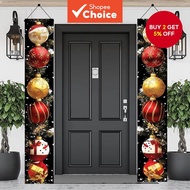 Christmas Porch Banner 71 x 12 Inch Set Christmas Hanging Decoration  Sepanduk Pintu Depan Krismas S