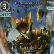 [BP08 Single - RRR] Ultraman Rosso (Level 3, Basic)(BP08-027) - Ultraman Card Game (UCG) Converging 