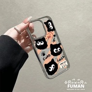 Cute Briquette Cat Casing For Realme C65 C63 13 12 11 10 Pro Plus 12X 10T 9 5G 8 8s 7 5G 2 U1 Q5i Q5