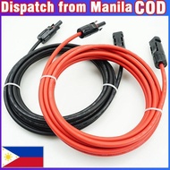 2PcsSolar Wire Cable 1M/2M/3M/6M/9M 10AWG12AWG PV Extension Wire With MC4 Female Connector 4mm2/6mm2