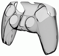 Others - PS5遊戲手製水晶殼（透灰色）