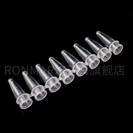 PCR 8 Connector 12 Connector 0.1ml/0.2ml Flat Soil Cap Eight Connector Pipe Exhaust Pipe Fluorescent