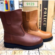 Original Police Safety Shoes 9123 Toe Steel Kasut Safety Angel Girl