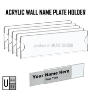 Acrylic Name Plate Door Acrylic Name Plate Stick Door Holder Name Plate Hanging