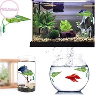 Trillionca Artificial Aquatic Plant Aquarium Landscaping, Artificial Betta Fish Leaves, Resting Leav