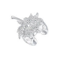 แหวนเพชร YVMIN Strawberry Designer แหวนเงินสำหรับผู้ชายและผู้หญิง เครื่องประดับแฟชั่น ของขวัญวันเกิด