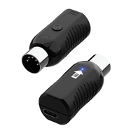 Wireless MIDI Guitar Audio Receiver Transmitter for Digital Piano Keyboard Stable Connection Long Ba