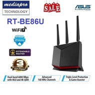 ASUS RT-BE86U BE6800 Dual-band WiFi 7 Router supports 4096-QAM Multi-link operation (MLO) AI WAN det