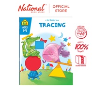 School Zone Get Tracing back Trade Paperback Language Tracing Book Preschool Activity Book