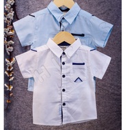 KEMEJA Children's Short Sleeve Shirt (1 - 4 years) USON 2642bc