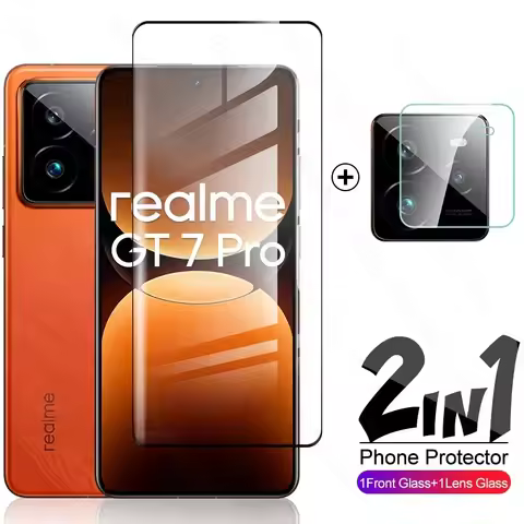 RealmeGT7Pro Glas 2In1 Camera Screen Protector Tempered Glass for Realme GT 7 Pro 5G Protective Glas