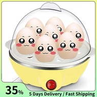 Rapid Egg Cooker: 7 Egg Capacity Electric Egg Cooker for Hard Boiled Eggs, Poached Eggs, Scrambled E
