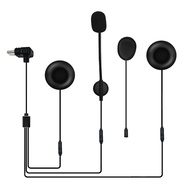 Motorcycle Bluetooth Helmet Intercom EJEAS Q7 3.5mm Jack 2 in 1 Microphone Speaker Headset for ejeas