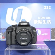 Sold out）『收機鏡』『Trade In優惠』新淨 Canon 600D w/50mm F1.8 II Kit 連鏡套裝 單反相機 輕巧機身 自拍螢幕 F1.8大光圈鏡 淺景深 人像一流 新手合