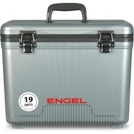 Engel 19qt Leak-Proof, Air Tight, Drybox Cooler and Small Hard Shell Lunchbox for Men and Women