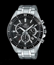 Casio Edifice นาฬิกาข้อมือผู้ชาย โครโนกราฟ สายแสตนเลส รุ่น EFR-552D-1AV -มั่นใจ ของแท้ 100% ประกันศูนย์ CMG 1 ปีเต็ม