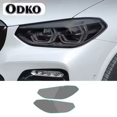 Auto Headlight Lamp Light Tinting Sticker For BMW F10 G20 F34 G30 F07 X3 F25 G01 X5 F15 X6 F16 F20 F