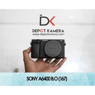 SECOND - Kamera Sony A6400 body only kode 167