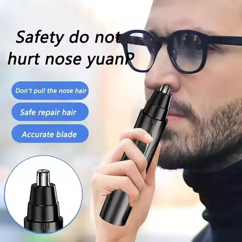 Electric Nose Hair Trimmer Ear and Nose Hair Trimmer Professional Painless Nose Hair Trimmer Nose Ha