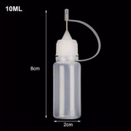 TS 10ml Dropper Bottle + Needle Dropper Bottle 10ml Liquid Empty Needle Bottle/