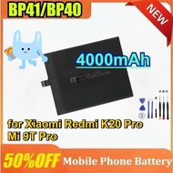 BP41 BP40 4000mAh Mobile Phone Battery for Xiaomi Redmi K20 Pro Mi 9T Pro Mi9T Redmi K20Pro Premium 