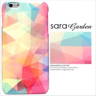 【Sara Garden】客製化 手機殼 Samsung 三星 S10e 馬卡龍 撞色 三角 彩虹 保護殼 硬殼