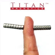 Disc Neodymium Magnets N35 6mm dia x 3mm 16pcs Singapore Super Strong Rare Earth Magnets