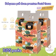 tinystar Babyanne Pull Down Hanging Facial Tissue Paper 4 Ply Large Size Soft & Smooth Toilet paper