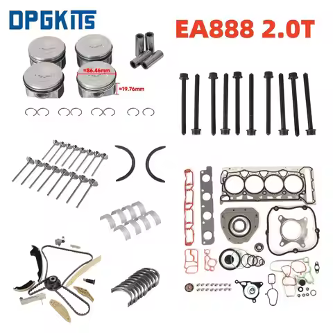 EA888 2.0T 21mm Engine Overhaul Rebuild Valves Kit For VW GTI Audi A4 2.0 TFSI CDN CCZ CCTA CAEB 06D