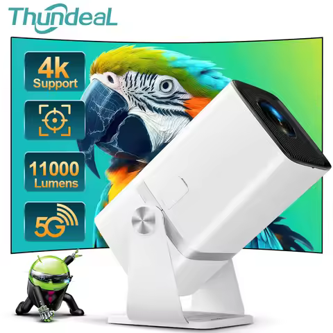 ThundeaL Portable Projector TD80W PK HY320 HY320W Full HD 1080P for 2K 4K Video Android WiFi Home Th
