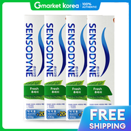 Sensodyne | ยาสีฟัน สูตร Fresh บรรเทาอาการเสียวฟัน 120g x 4 หลอด