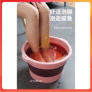 ⭐Ready Stock⭐ Large Capacity And High Quality Round Foldable Foot Bath Massage Foot Barrel 大容量折叠足浴盆