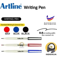 Artline 210 Medium Writing Pen 0.6mm 210 Artline Black Red Blue Medium Writing