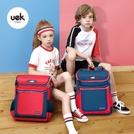 Uek elementary school bag new British style casual 6-12 years old ultra-lightweight children's backp