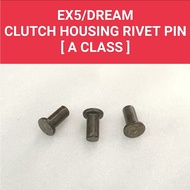 EX5/DREAM/WAVE100 ( A CLASS ) CLUTCH HOUSING RIVET PIN SET