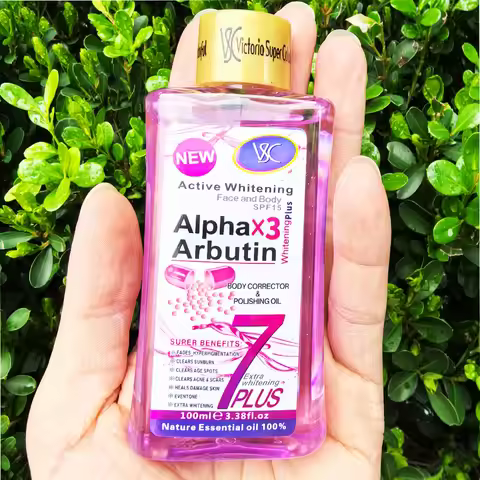 100ml Alphax3 Arbutin Whitening Oil Smoothing Moisturizer Brighten Lifting Nourishing Lighten Fine L