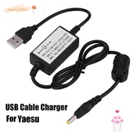 EU-FASHION USB-DC-5B Fashion Portable Sports USB Cable Cradle for Yaesu VX5R/VX6R/VX7R/VX8R FT1DR FT