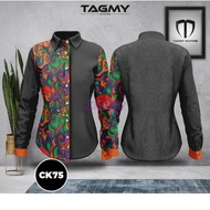 CORPORATE SHIRT NEW DESIGN@NEW ARRIVAL _ BU KORPORAT CORAK BATIK EXCLUSIVE-CK75