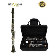 Clarinet CL100 Black Silver Tone Bb Wind Instruments CL-100