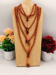 Kalung Japamala Rudraksha/ Mala Genitri 108 Premium