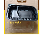 Combo 100 hộp HT17 - 2 ngăn hộp nhựa đựng cơm