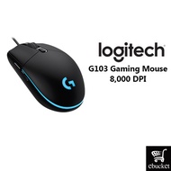 LOGITECH G103 GAMING MOUSE 8000 DPI