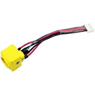 DC in Power Jack with Cable Socket Plug Charging Port Replacement for Lenovo ThinkPad T410 T410i T42