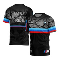 BMW Moto Microfiber Tshirt Clothes
