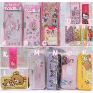 Little Princess Japanese Boutique Kitty Melody Kuromi Gemini Series Rilakkuma Frozen Pencil Case Dou