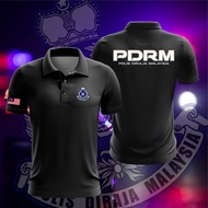 BAJU PDRM ROYAL 2024 new edition T SHIRT POLICE MALAYSIA FRONTLINER TSHIRT MICROFIBER ROUND NECK JER